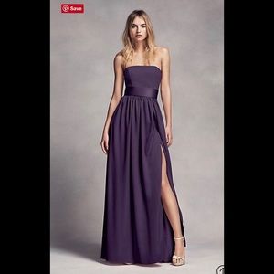 Vera Wang UNALTERED SZ 6 Amethyst Bridesmaid dress